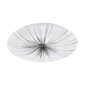 Griestu plafons Nieves baltā krāsā, 41cm, 24W, silta toņa gaisma цена и информация | Griestu lampas | 220.lv