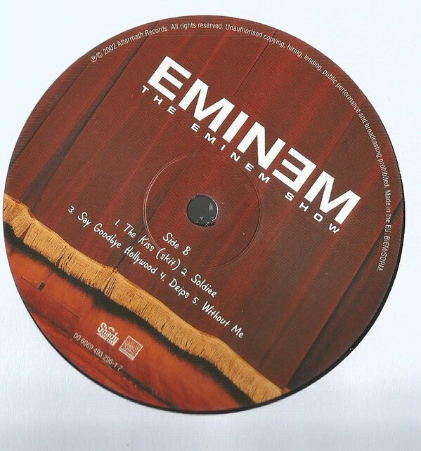 Eminem - The Eminem Show, 2LP, vinila plates, 12" vinyl record cena un informācija | Vinila plates, CD, DVD | 220.lv