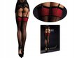 Zeķubikses Fiore Sensual Scarlett sievietēm, melnas цена и информация | Zeķubikses | 220.lv