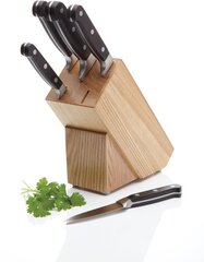 Набор ножей с деревянной подставкой MC, 5 предметов цена и информация | Ножи и аксессуары для них | 220.lv