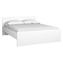 Кровать Naia, белый глянцевый цена и информация | Кровати | 220.lv