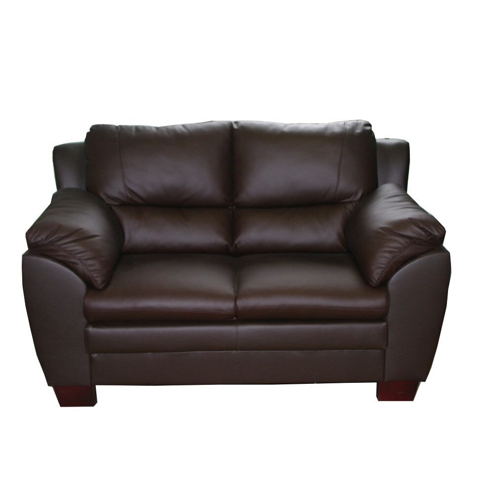 Dīvāns Emma, 2 vietīgs, pārklāts ar ādu cena un informācija | Dīvāni | 220.lv