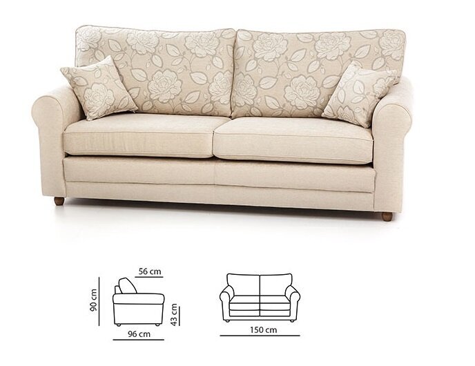 Dīvāns Greta, 2 vietīgs cena un informācija | Dīvāni | 220.lv