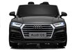 Elektriskā apvidus automašīna bērniem Audi Q5, krāsota melnā krāsā cena un informācija | Bērnu elektroauto | 220.lv