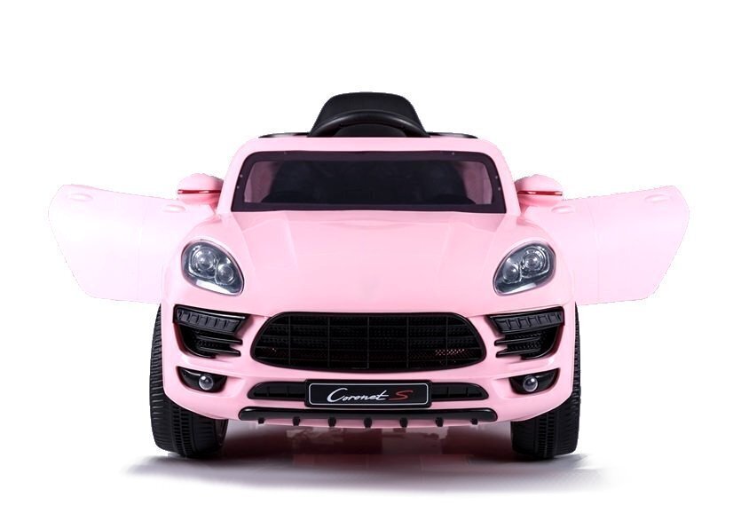 Elektriskais sporta automobilis Coronet, Model S, rozā krāsā цена и информация | Bērnu elektroauto | 220.lv
