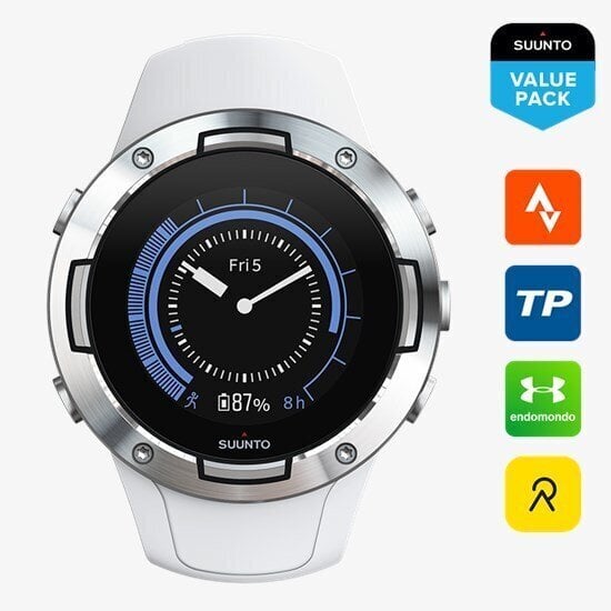 Suunto 5 White cena un informācija | Viedpulksteņi (smartwatch) | 220.lv