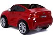 Elektriskais apvidus auto BMW X6M, krāsots sarkans cena un informācija | Bērnu elektroauto | 220.lv