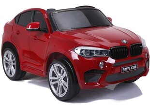 Электрический внедорожник BMW X6M, красный цена и информация | Электромобили для детей | 220.lv