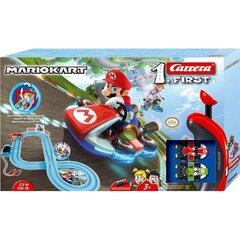 Гоночная трасса Carrera First Nintendo Mariokart Mario & Luigi - 2.9 метра (20063028) цена и информация | Игрушки для мальчиков | 220.lv