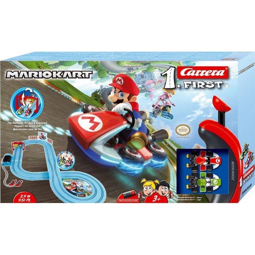 Гоночная трасса Carrera First Nintendo Mariokart Mario & Luigi - 2.9 метра  (20063028) цена | 220.lv