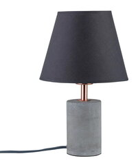 Galda lampa Paulmann Neordic Tem 20W E27 230V pelēkā/vara Audums/Betons/Metāls цена и информация | Настольные лампы | 220.lv