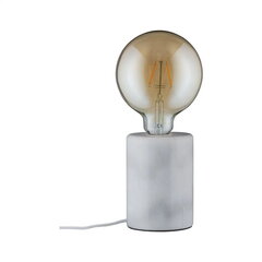 Galda lampa Paulmann Neordic Nordin Maks 20W E27 IP20 230V balts marmors цена и информация | Настольные лампы | 220.lv