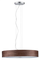 Подвесной светильник Paulmann Neordic Liska макс.3х40 Вт Е27 230В, темное дерево/хром матовый, 920053407 цена и информация | Потолочные светильники | 220.lv