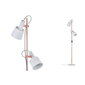 Stāvlampa Paulmann Neordic Haldar  Makss .2 x 20W E14 IP20 230V balts/vara metāls cena un informācija | Lustras | 220.lv