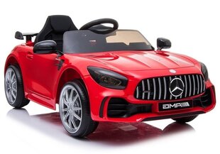 Elektriskā sporta automašīna bērniem Mercedes GT R, sarkanā krāsā cena un informācija | Bērnu elektroauto | 220.lv
