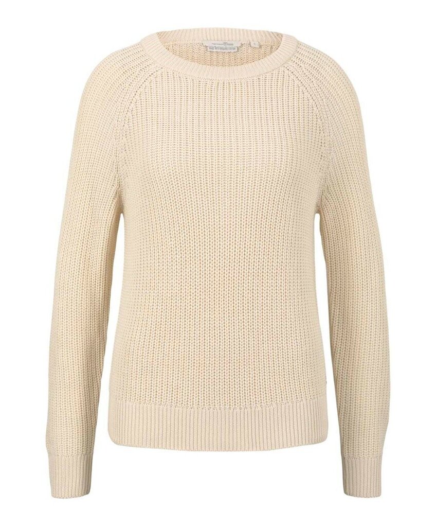 Tom Tailor sieviešu džemperis, gaiši bēšā krāsā 907164541 цена и информация | Sieviešu džemperi | 220.lv