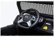 Elektriskā apvidus automašīna Mercedes Unimog 4 x 4, melnā krāsā cena un informācija | Bērnu elektroauto | 220.lv