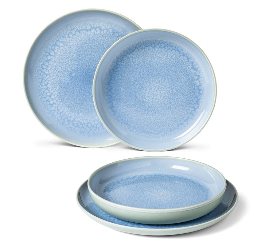 Like by Villeroy & Boch 4-daļīgs trauku komplekts, Crafted Blueberry cena un informācija | Trauki, šķīvji, pusdienu servīzes | 220.lv