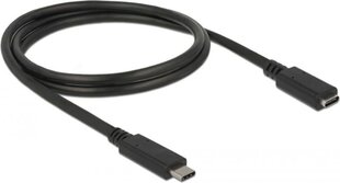 Delock 85533, USB-C, 1 м цена и информация | Кабели и провода | 220.lv