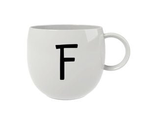 Like by Villeroy & Boch кружка Letters F, 13 x 10 x 8 см, 0,4l цена и информация | Стаканы, фужеры, кувшины | 220.lv