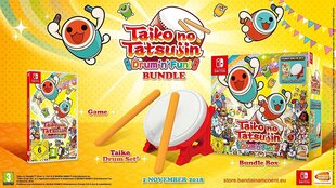 SWITCH Taiko no Tatsujin: Drum 'n' Fun! Bundle incl. Taiko Drum Set cena un informācija | Datorspēles | 220.lv