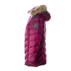 Женское зимнее пальто с натуральным мехом Huppa Patrice 2, бордовое  907166301 цена и информация | Женские куртки | 220.lv