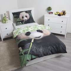 Комплект детского постельного белья Panda, 140x200 см, из 2-х частей цена и информация | Детское постельное бельё | 220.lv