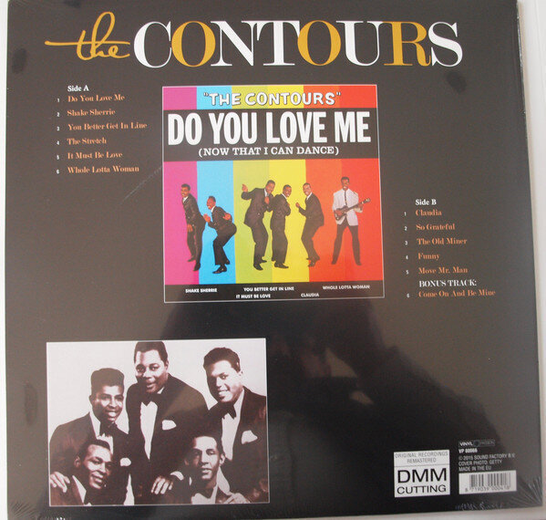 The Contours - Do You Love Me (Now That I Can Dance), LP, vinila plate, 12" vinyl record cena un informācija | Vinila plates, CD, DVD | 220.lv