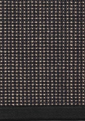 Narma sisalWeave™ gludi austs paklājs LIVOS, melnā/brūnā krāsā - dažādi izmēri цена и информация | Ковры | 220.lv