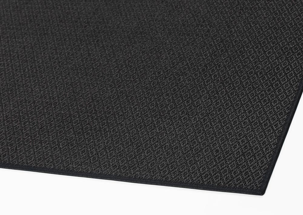 Narma flatWeave™ gludi austs paklājs BELLO, melnā krāsā - dažādi izmēri cena un informācija | Paklāji | 220.lv