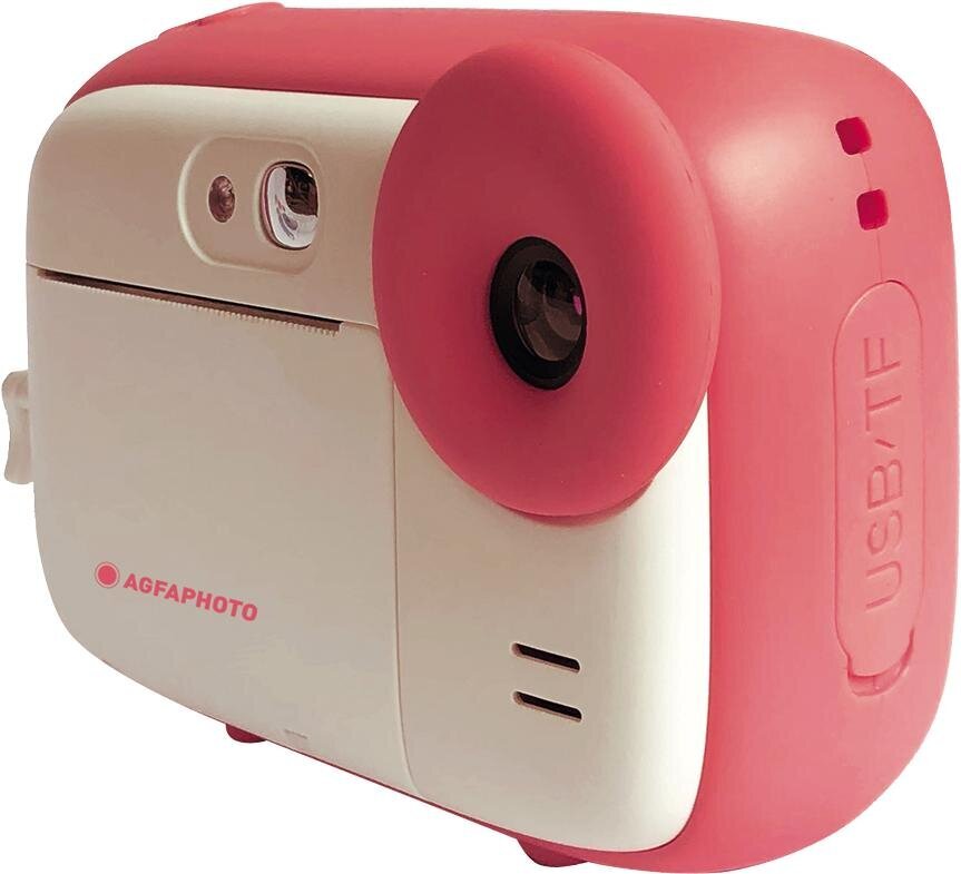 AgfaPhoto AGFA Realikids Instant Cam, pink cena un informācija | Digitālās fotokameras | 220.lv