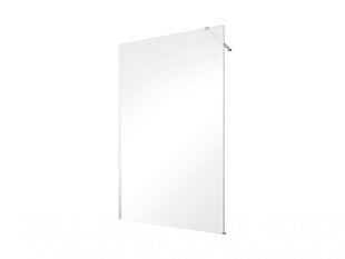 Walk-In dušas kabīne Besco Eco-N, 90,100,110,120 x 195 cm cena un informācija | Dušas durvis, dušas sienas | 220.lv