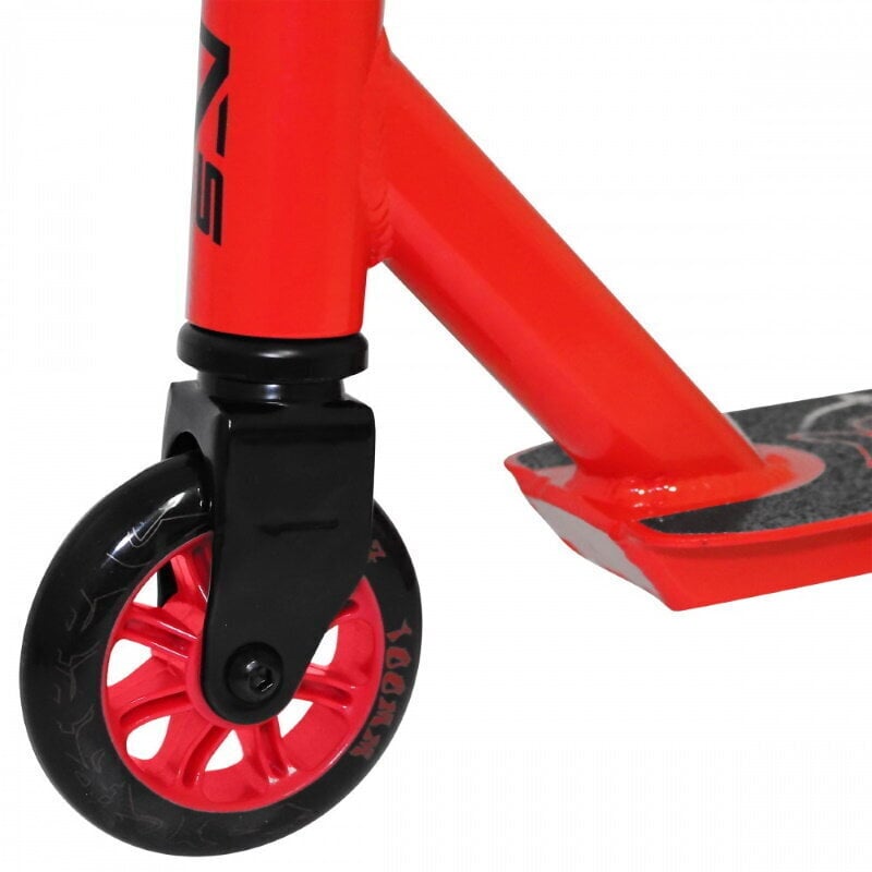 SportVida Kamikadze Triku Skrejritenis 100mm RS PRO riteņi ABEC-7 karbona gultņi 82cm rokturis Sarkans цена и информация | Skrejriteņi | 220.lv