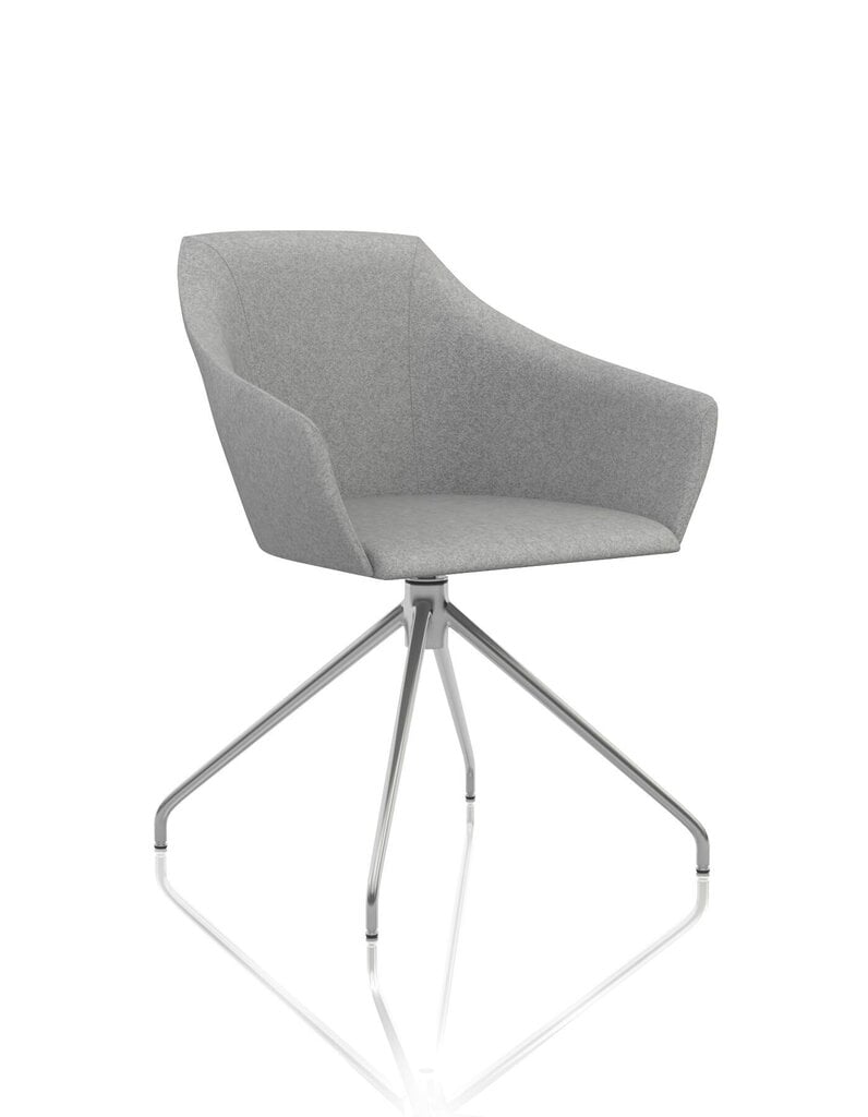 Biroja krēsls Wood Garden Wind Style, pelēks цена и информация | Biroja krēsli | 220.lv