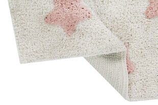 Mazgājams kokvilnas paklājs Stars Natural-Vintage Nude 120x160cm cena un informācija | Paklāji | 220.lv