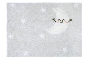 Mazgājams kokvilnas paklājs Happy Moon 120x160cm цена и информация | Ковры | 220.lv