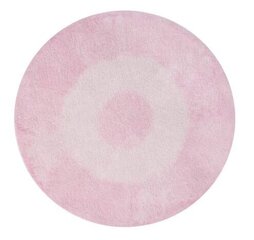 Стираемый хлопковый ковер Tie-Dye Pink Ø150cм цена и информация | Ковры | 220.lv
