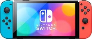 CONSOLE SWITCH OLED BLUE/RED/HEG-S-KABAA(EUR) NINTENDO цена и информация | Игровые приставки | 220.lv