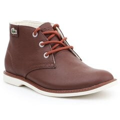 Ботинки для женщин Lacoste Sherbrook HI SB SPJ W 7-30SPJ101177T, коричневый цена и информация | Женские сапоги | 220.lv