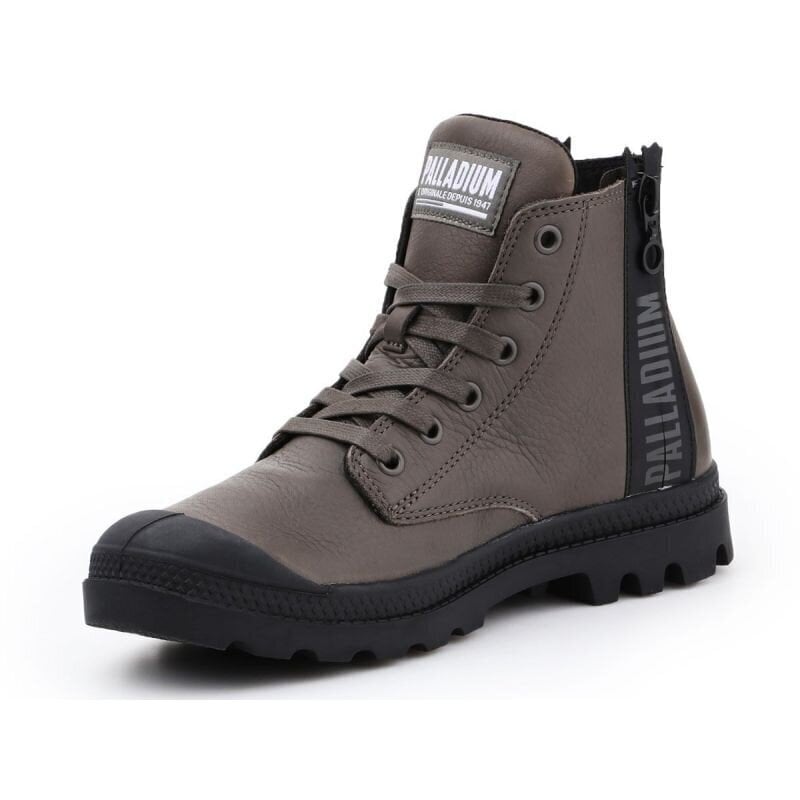 Apavi sievietēm Palladium Pampa UBN Zips 96857-213-M, brūni cena un informācija | Sieviešu zābaki, puszābaki | 220.lv