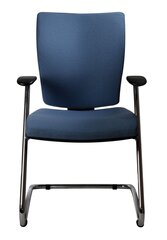 Apmeklētāja krēsls Wood Garden 1580, zils cena un informācija | Biroja krēsli | 220.lv