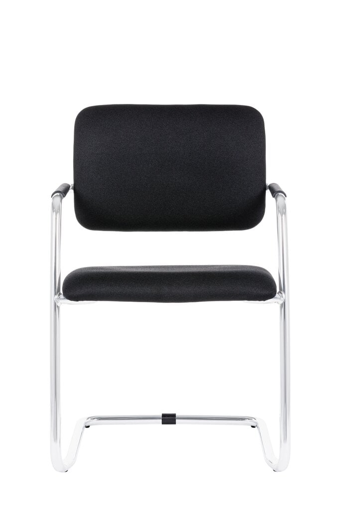 Apmeklētāja krēsls Wood Garden 2180S, melns cena un informācija | Biroja krēsli | 220.lv