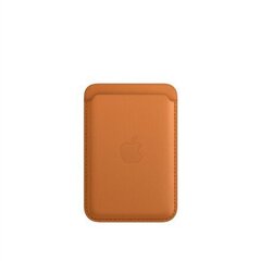 Кожаный кошелек для iPhone с MagSafe, Golden Brown цена и информация | Чехлы для телефонов | 220.lv