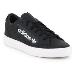 Ikdienas apavi sievietēm Adidas Sleek W EF4933, melni цена и информация | Спортивная обувь, кроссовки для женщин | 220.lv