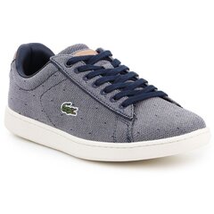 Ikdienas apavi sievietēm Lacoste Carnaby Evo 218 3 Spw W 7-35SPW0018B98, zili цена и информация | Спортивная обувь, кроссовки для женщин | 220.lv