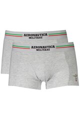 Трусы для мужчин Aeronautica Militare, серые цена и информация | Men's pants l | 220.lv