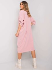 Платье оверсайз пыльно-розового цвета цена и информация | Платья | 220.lv
