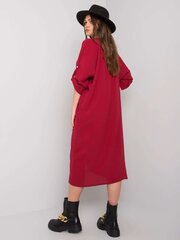 Liela izmēra sarkanbrūna kleita. cena un informācija | Kleitas | 220.lv