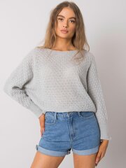 серый свитер оверсайз layana och bella цена и информация | Женские кофты | 220.lv
