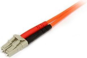 Optiskais tīkla kabelis STARTECH 2m Fiber Patch Cable LC - SC cena un informācija | Kabeļi un vadi | 220.lv